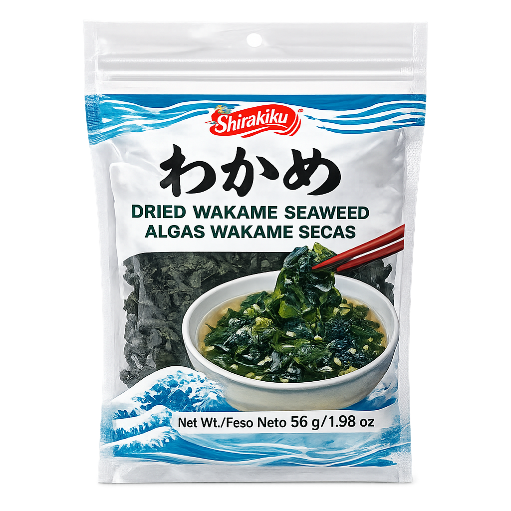 Algas wakame Shirakiku