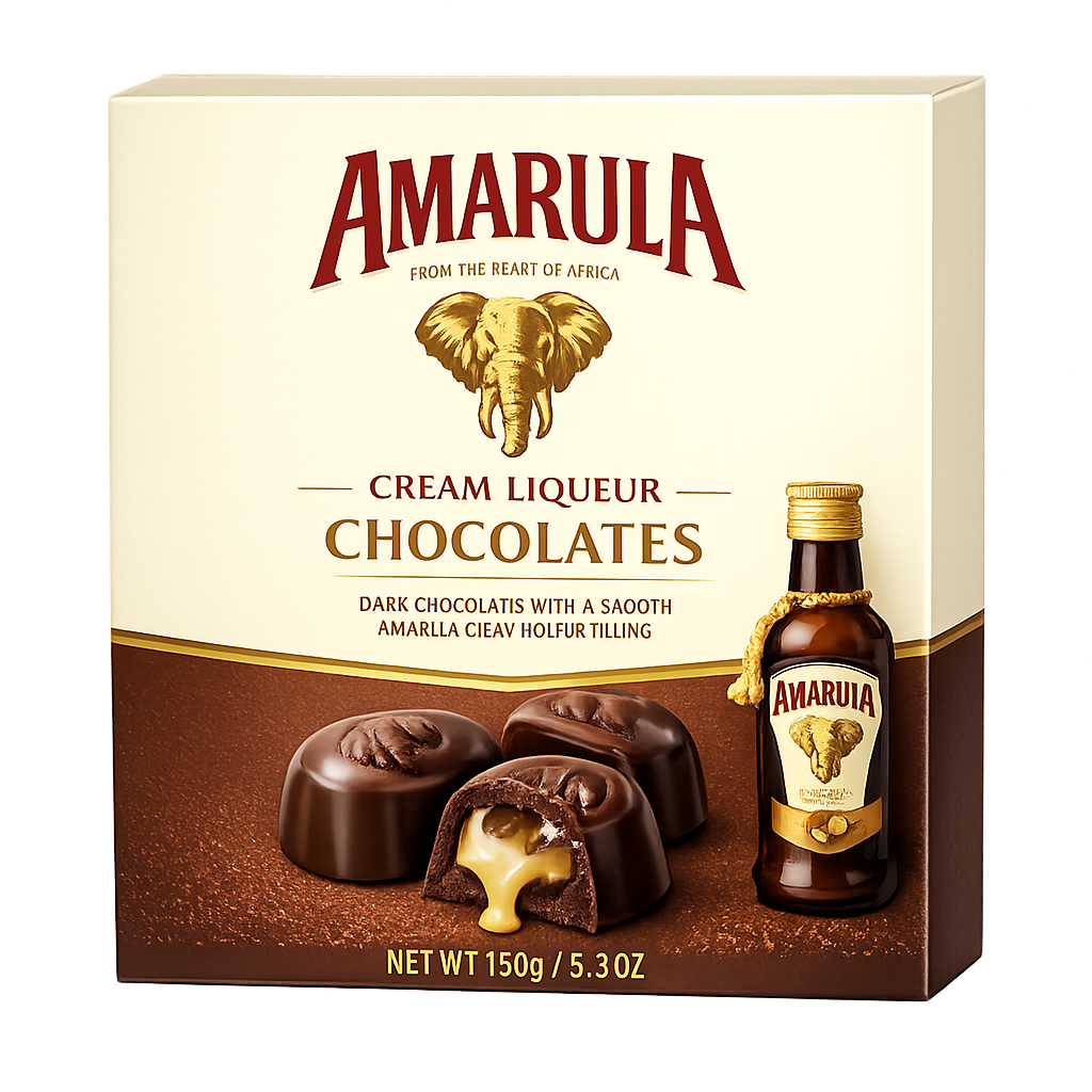 Amarula Cream Liqueur Chocolates