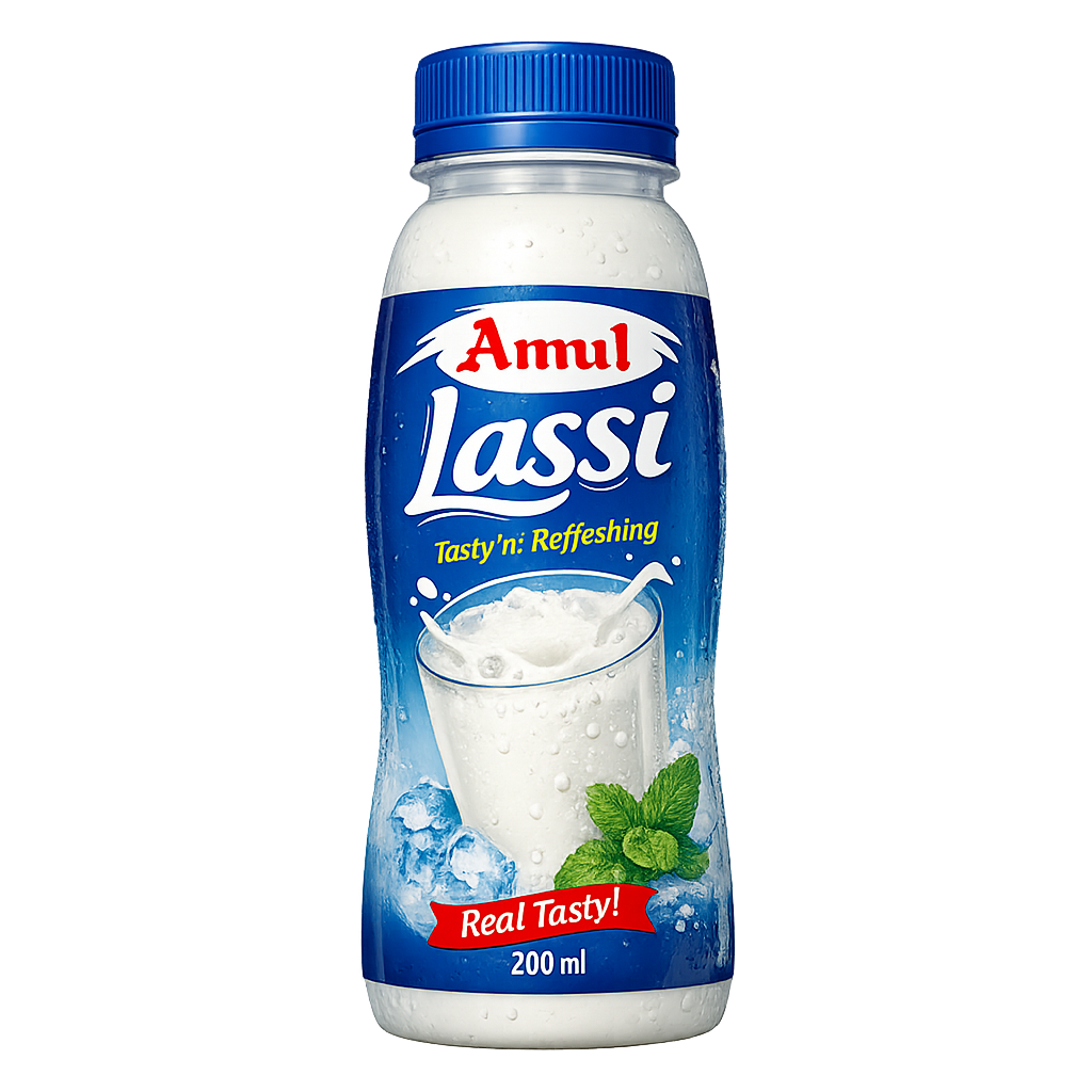 Bebida láctea lassi Amul