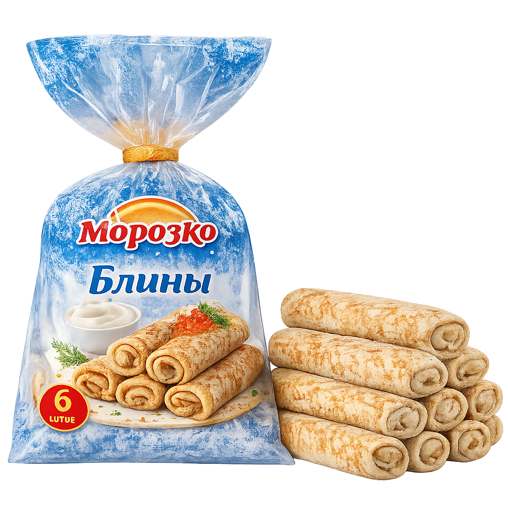 Blini congelados Morozko