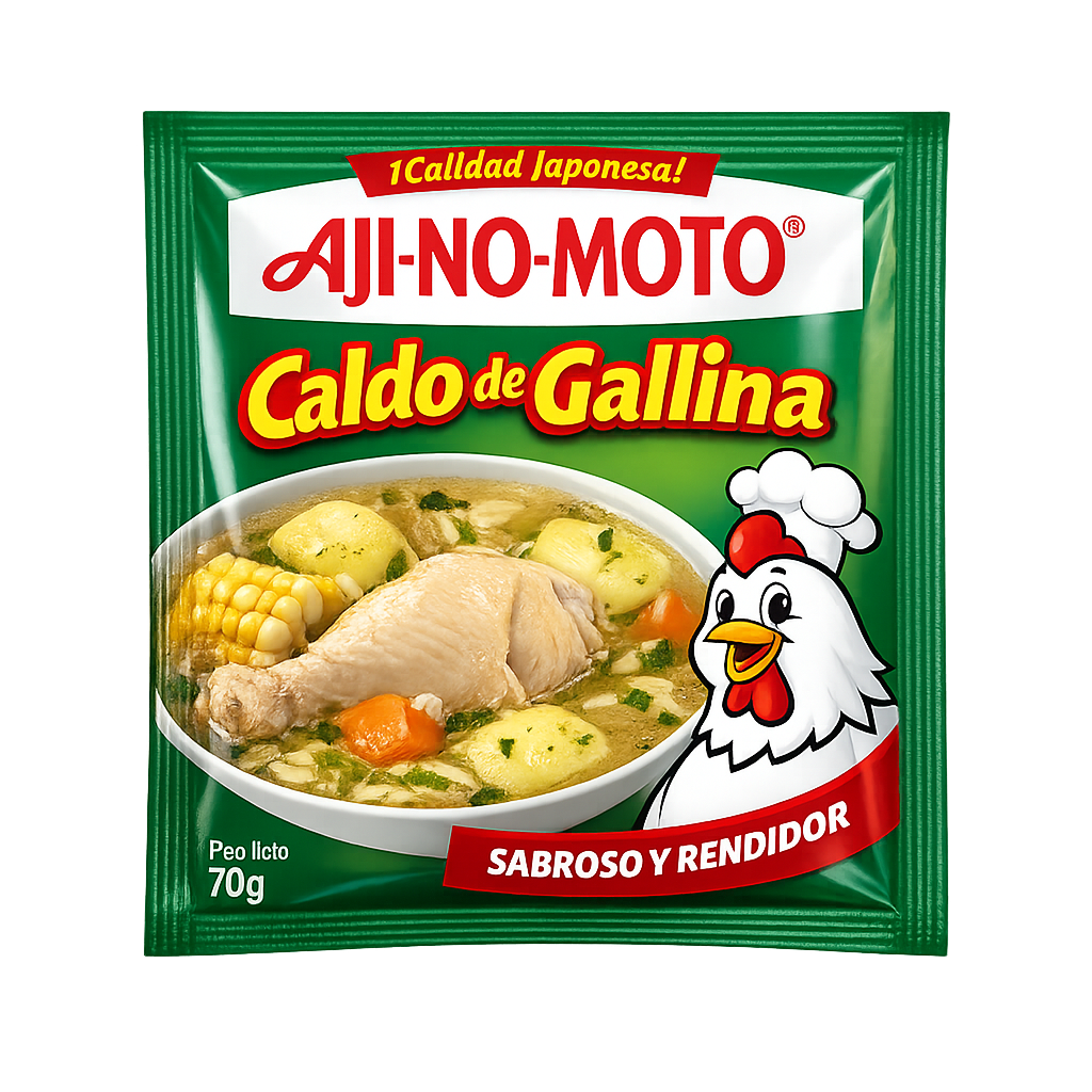 Caldo de gallina Ajinomoto