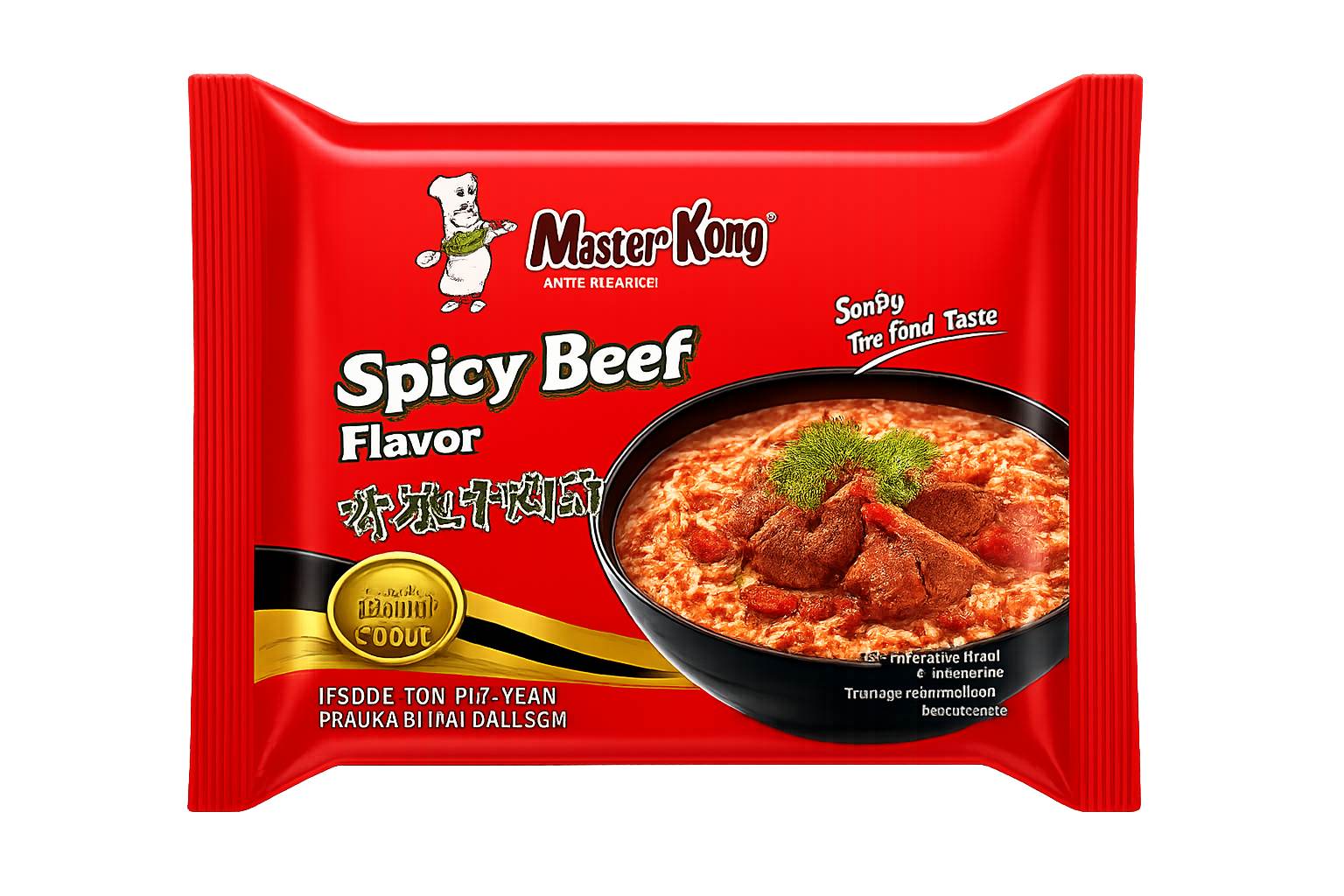 Fideos instantáneos Master Kong