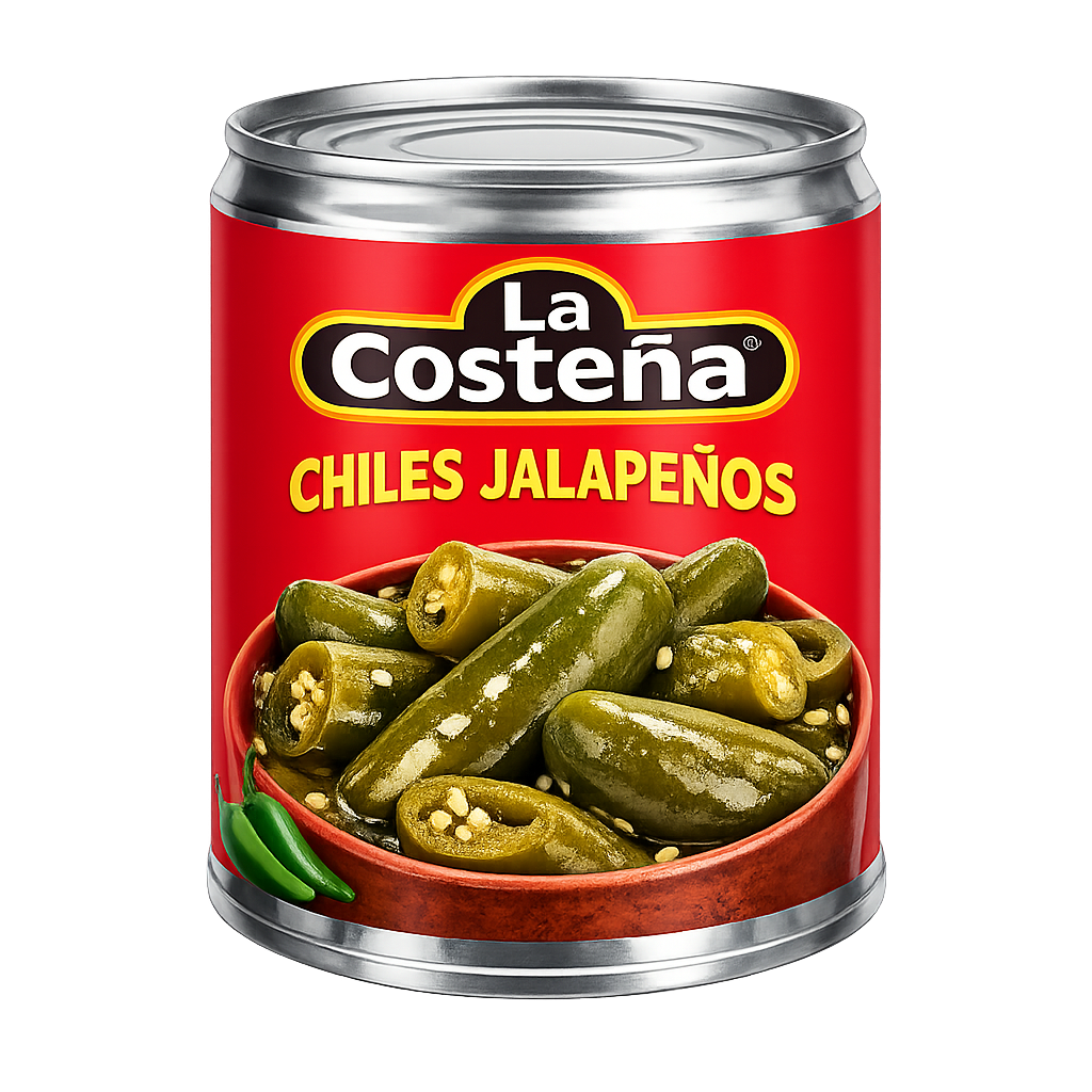 Chiles jalapeños La Costeña
