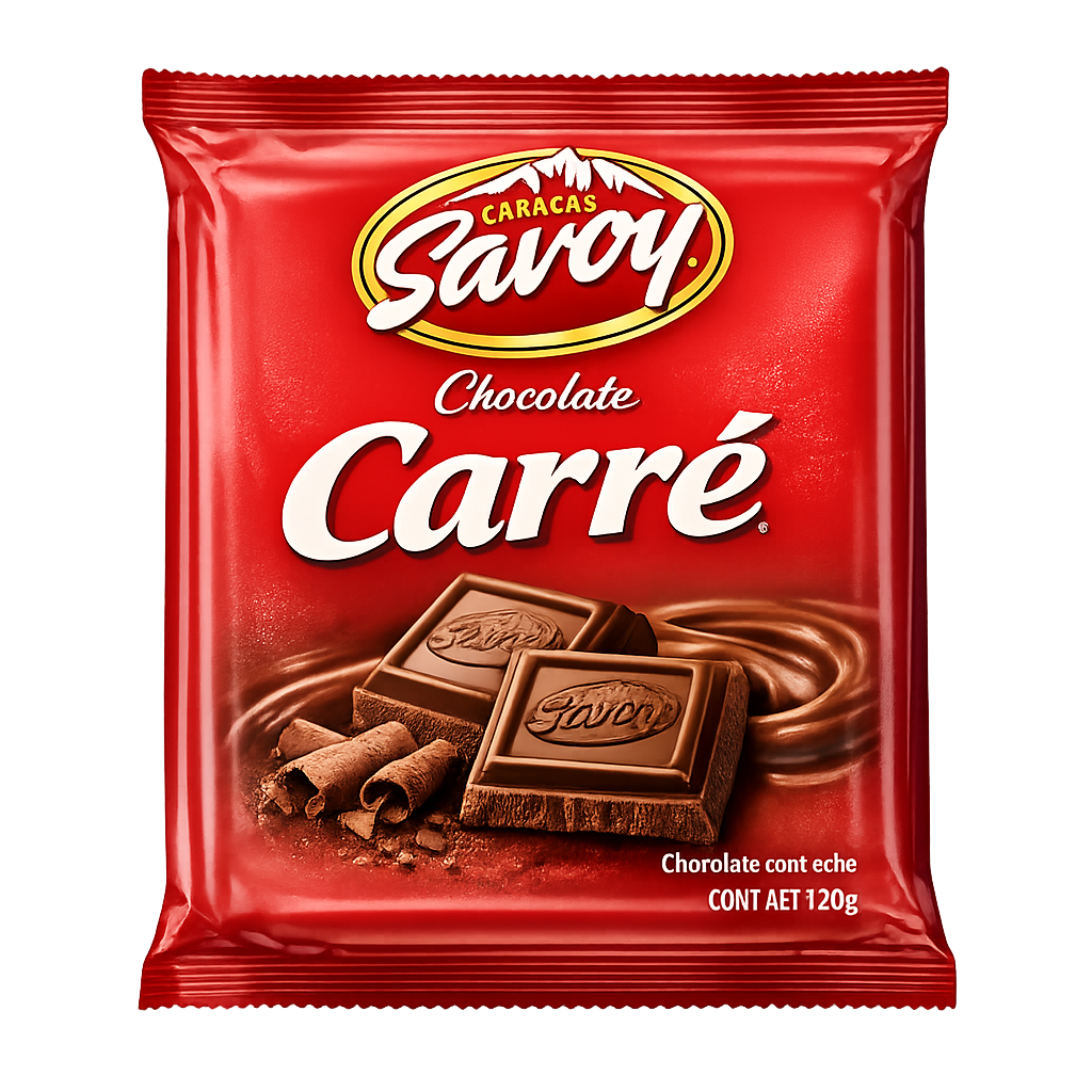 Chocolate Carré Savoy