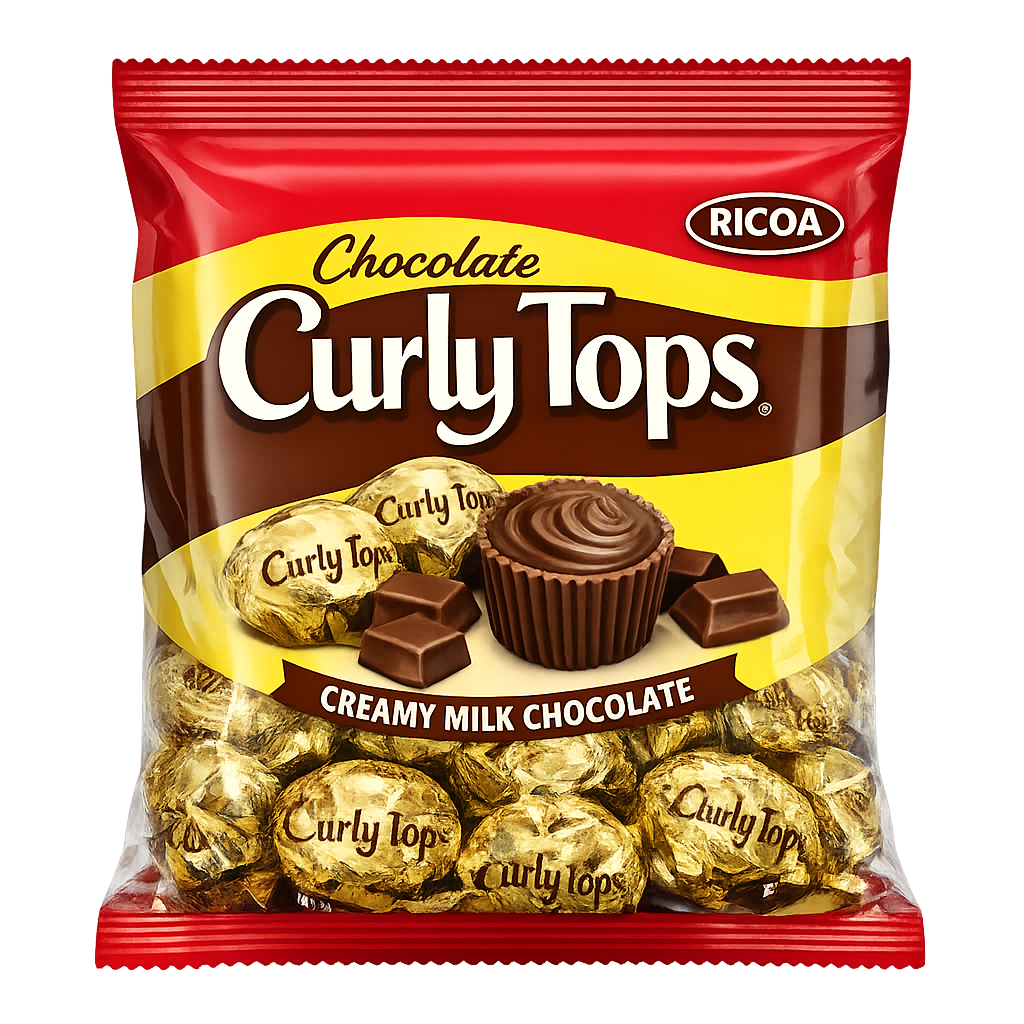Chocolate Curly Tops