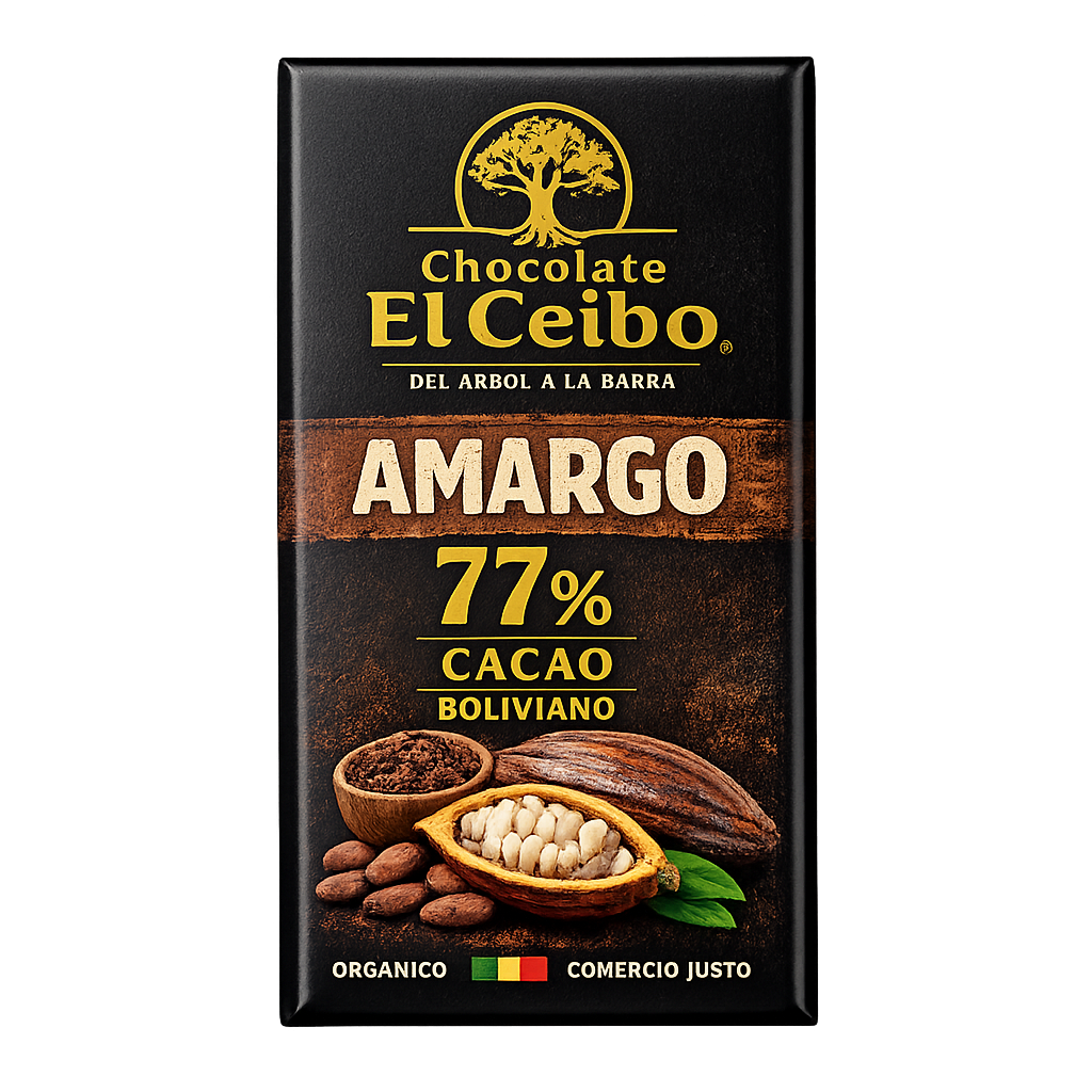Chocolate El Ceibo amargo