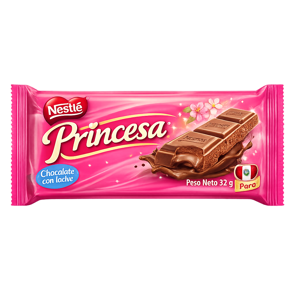 Chocolate Princesa Nestlé Perú