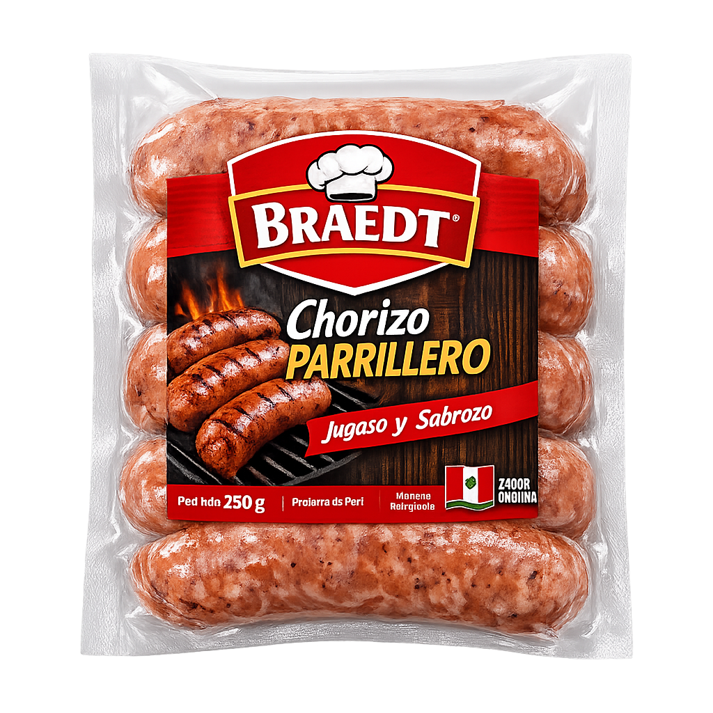 Chorizo parrillero Braedt