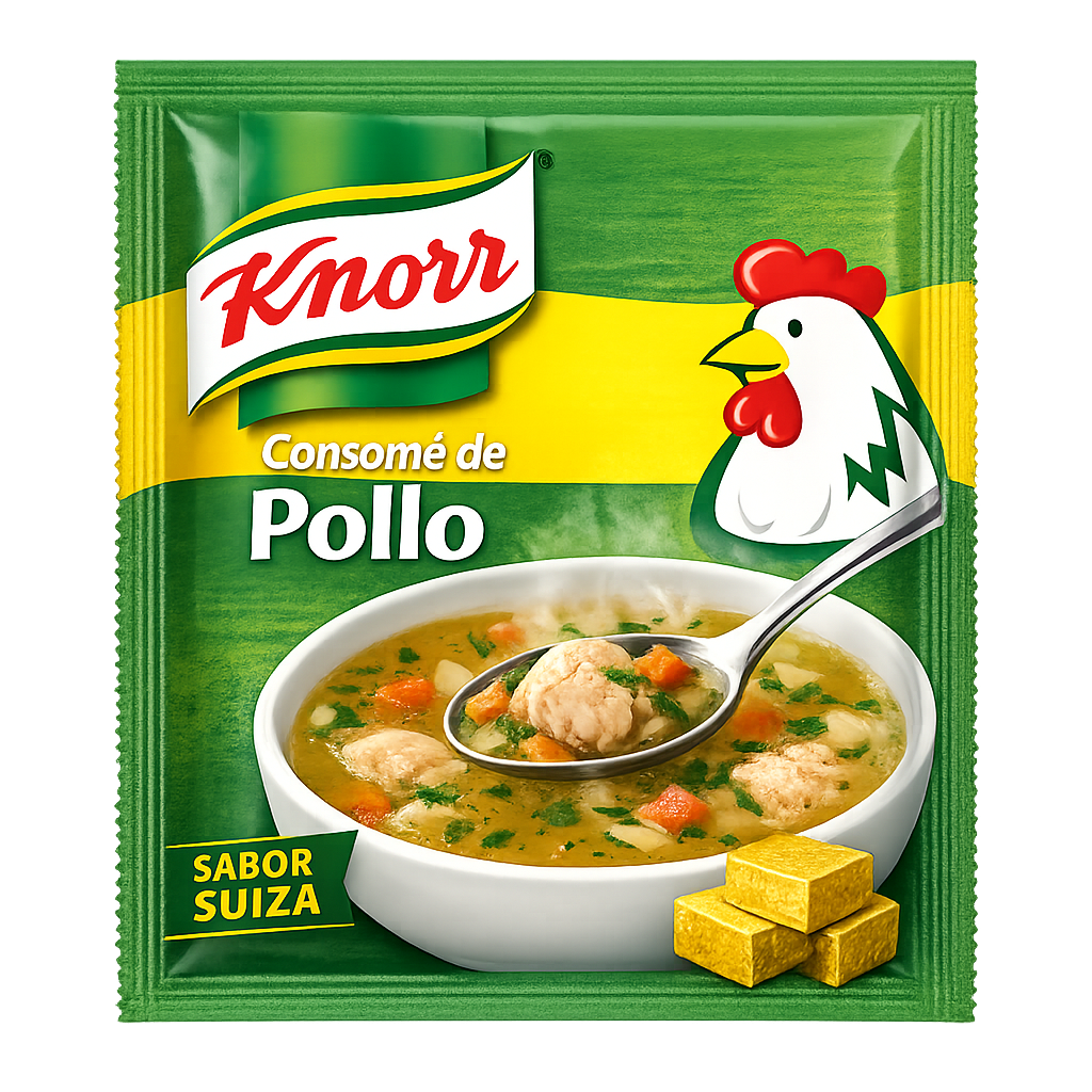 Consomé de pollo Knorr Suiza