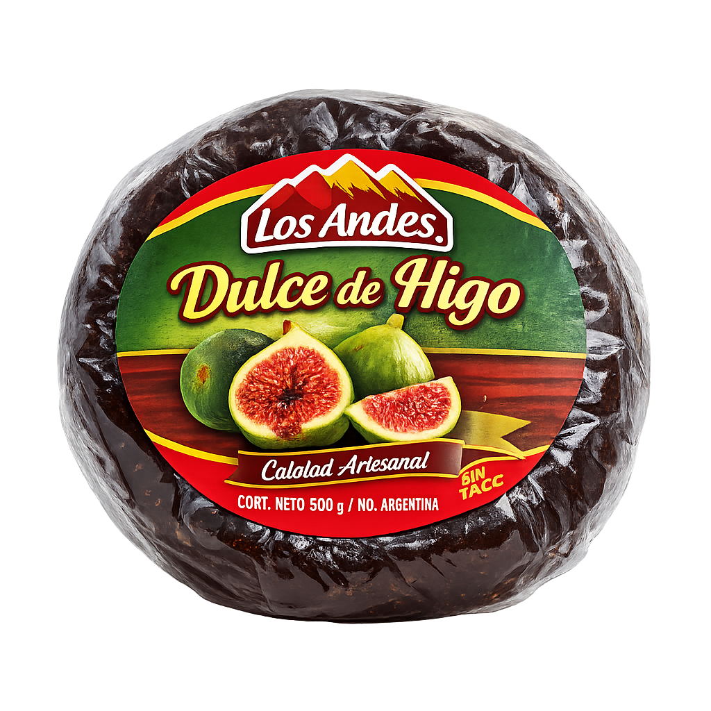 Dulce de higo Los Andes