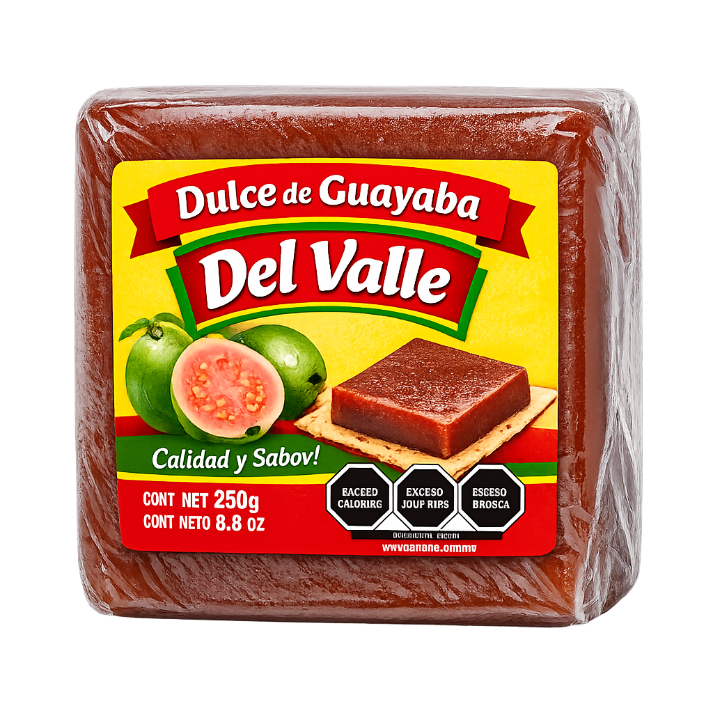 Dulce de guayaba Del Valle
