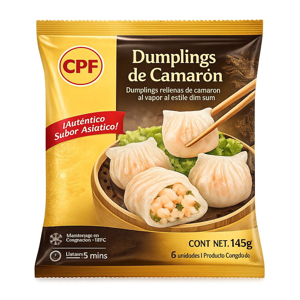 Dumplings de camarón CPF