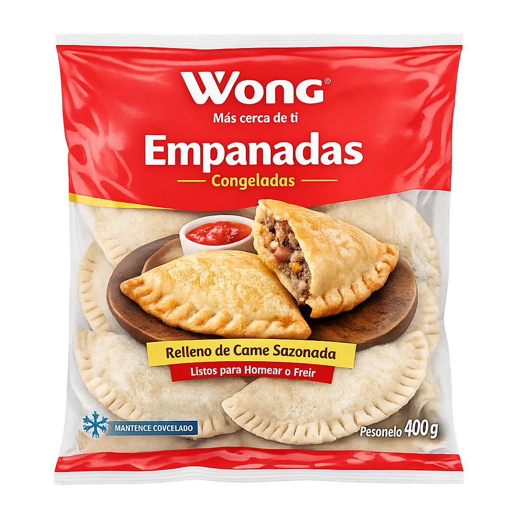 Empanadas congeladas Wong