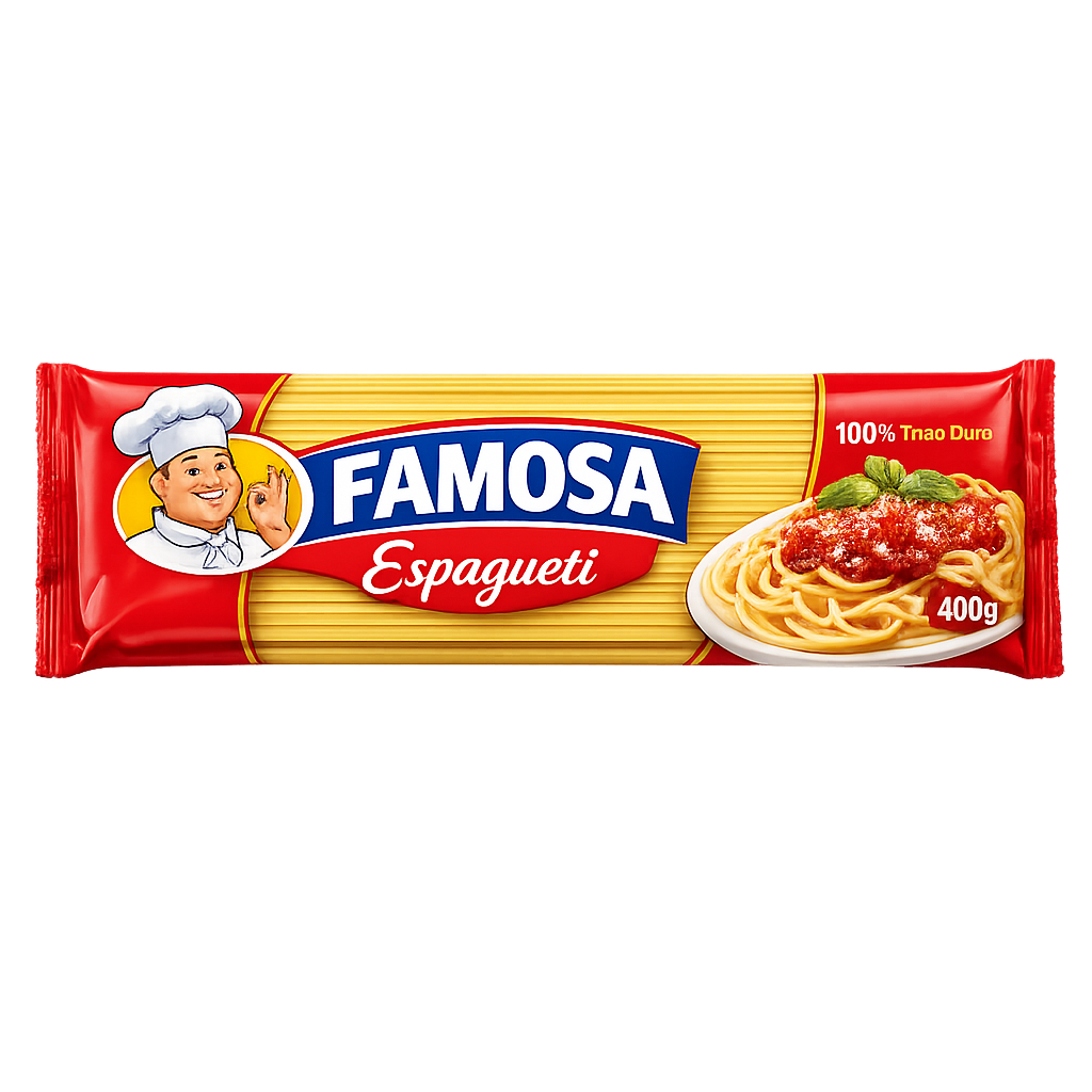 Fideos Famosa espagueti