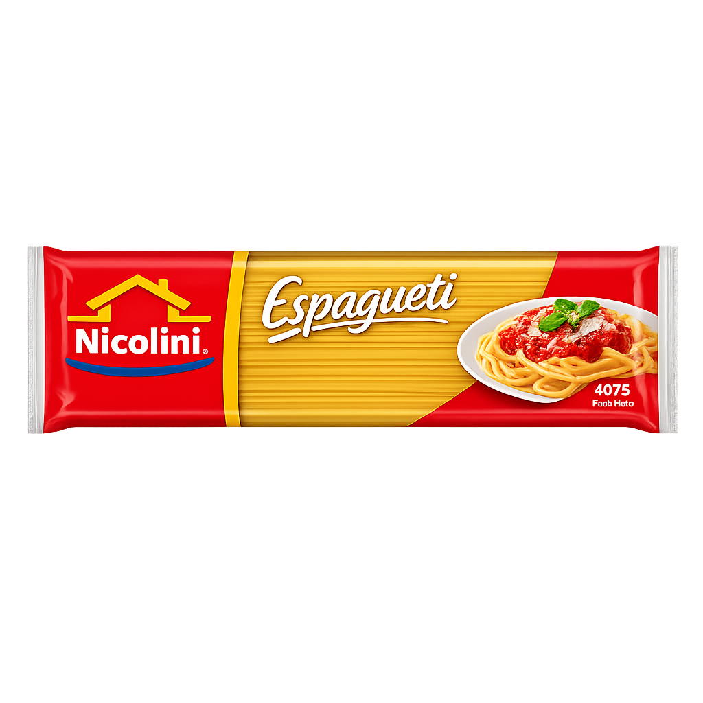 Fideos Nicolini espagueti
