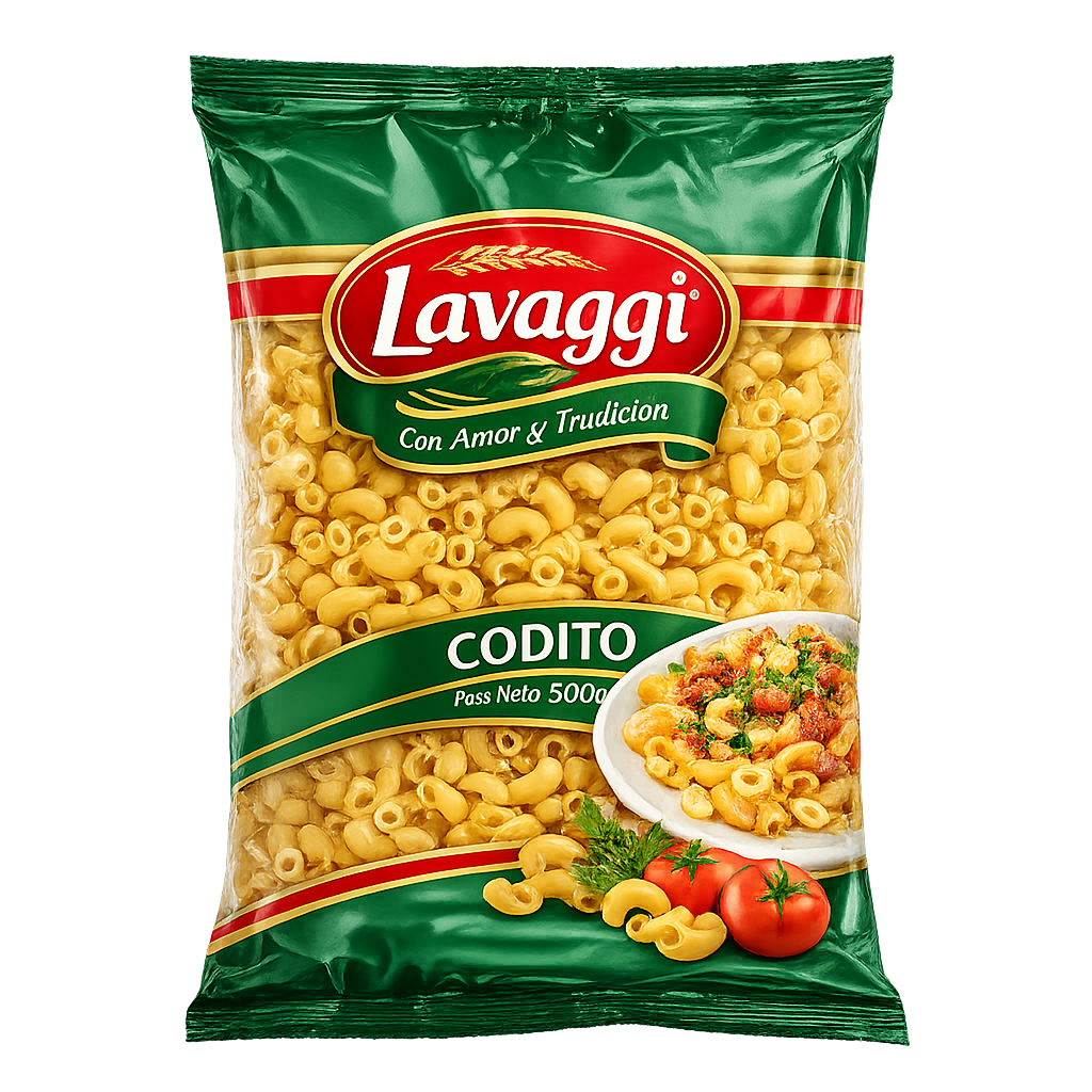 Fideos Lavaggi codito