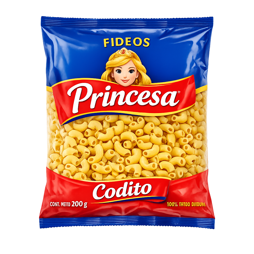 Fideos Princesa codito