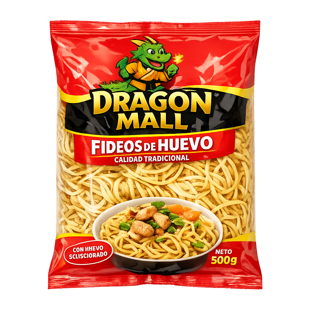 Fideos de huevo Dragon Mall