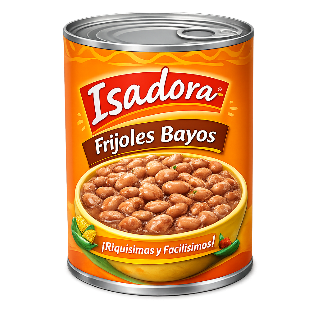 Frijoles bayos Isadora