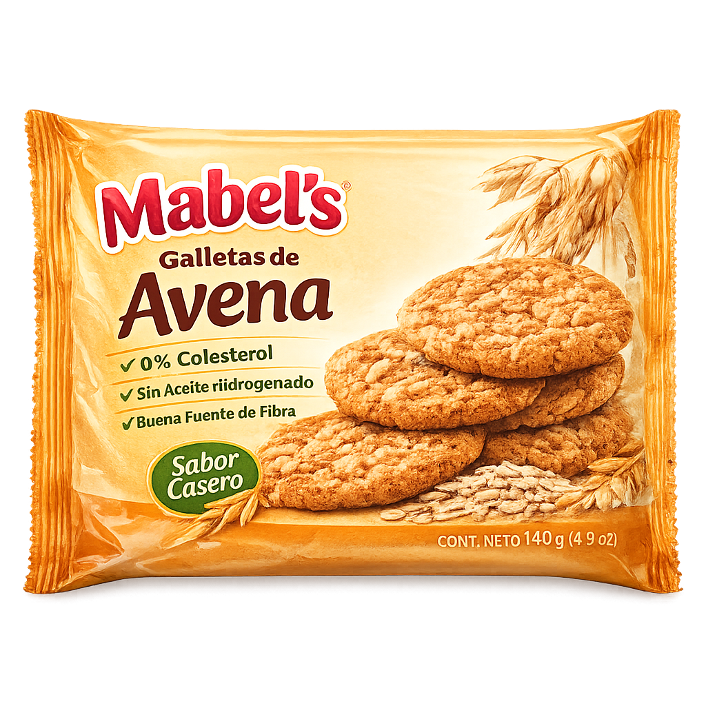 Galletas de avena Mabels