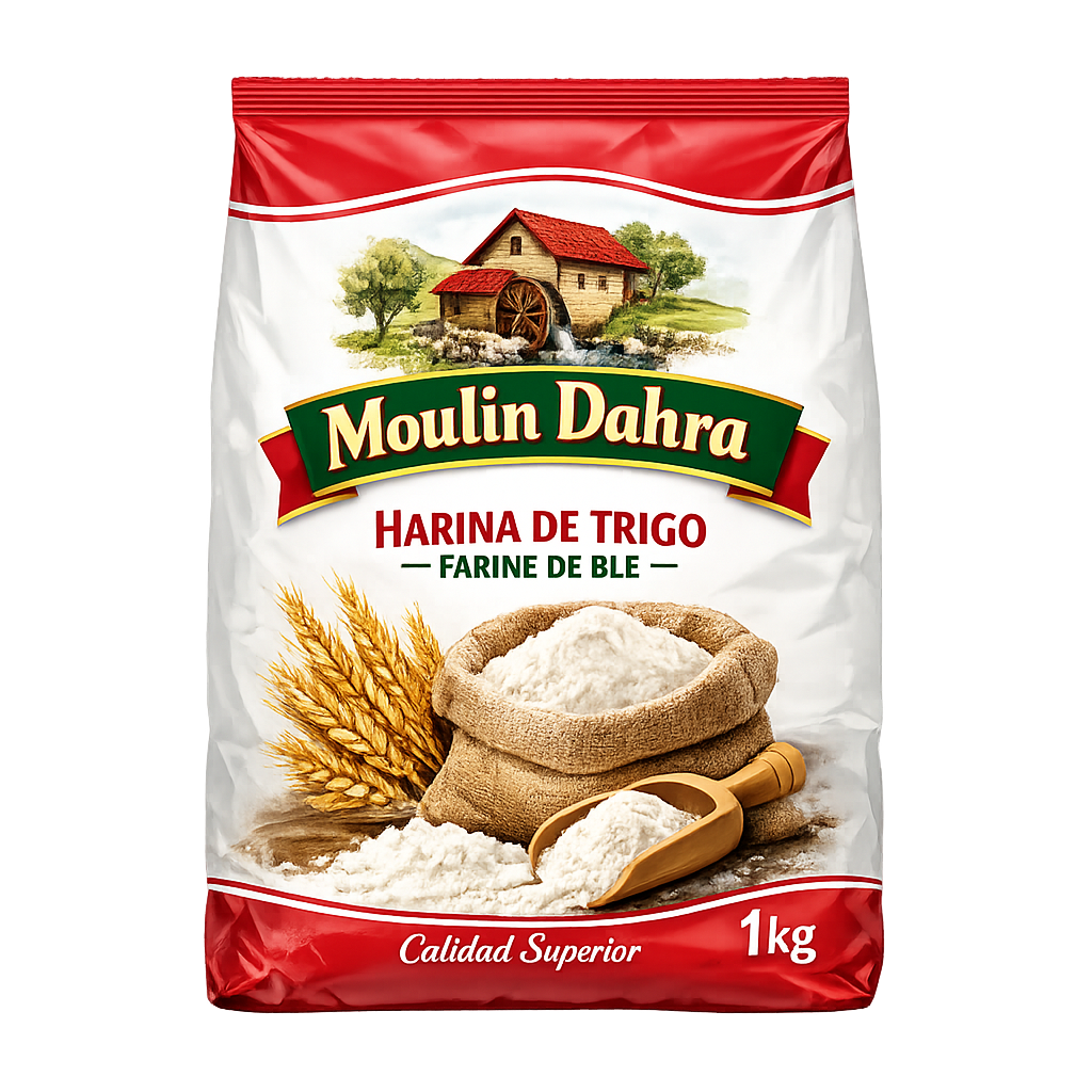 Harina de trigo Moulin Dahra