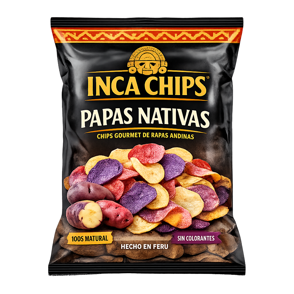 Inca Chips papas nativas