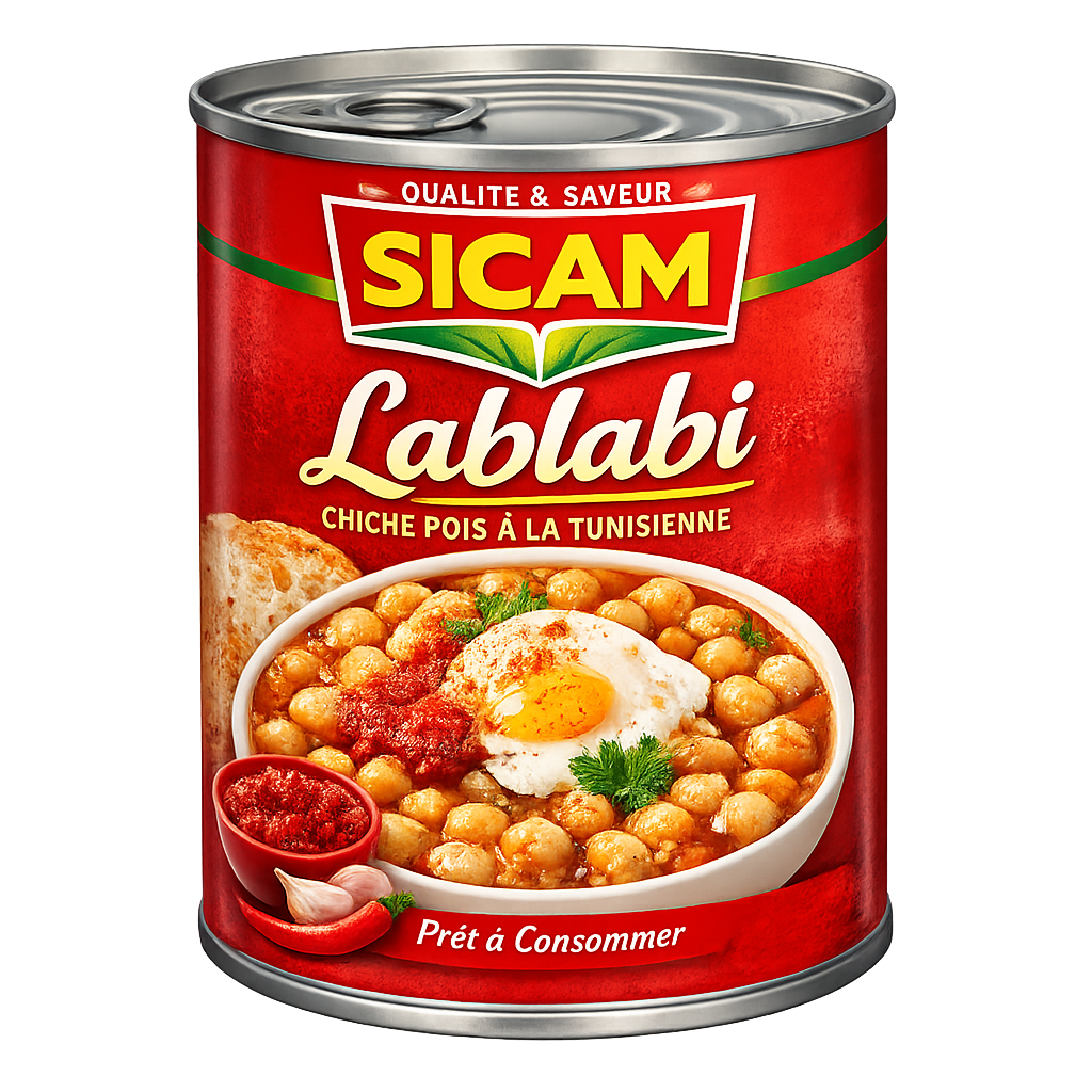 Lablabi enlatado Sicam