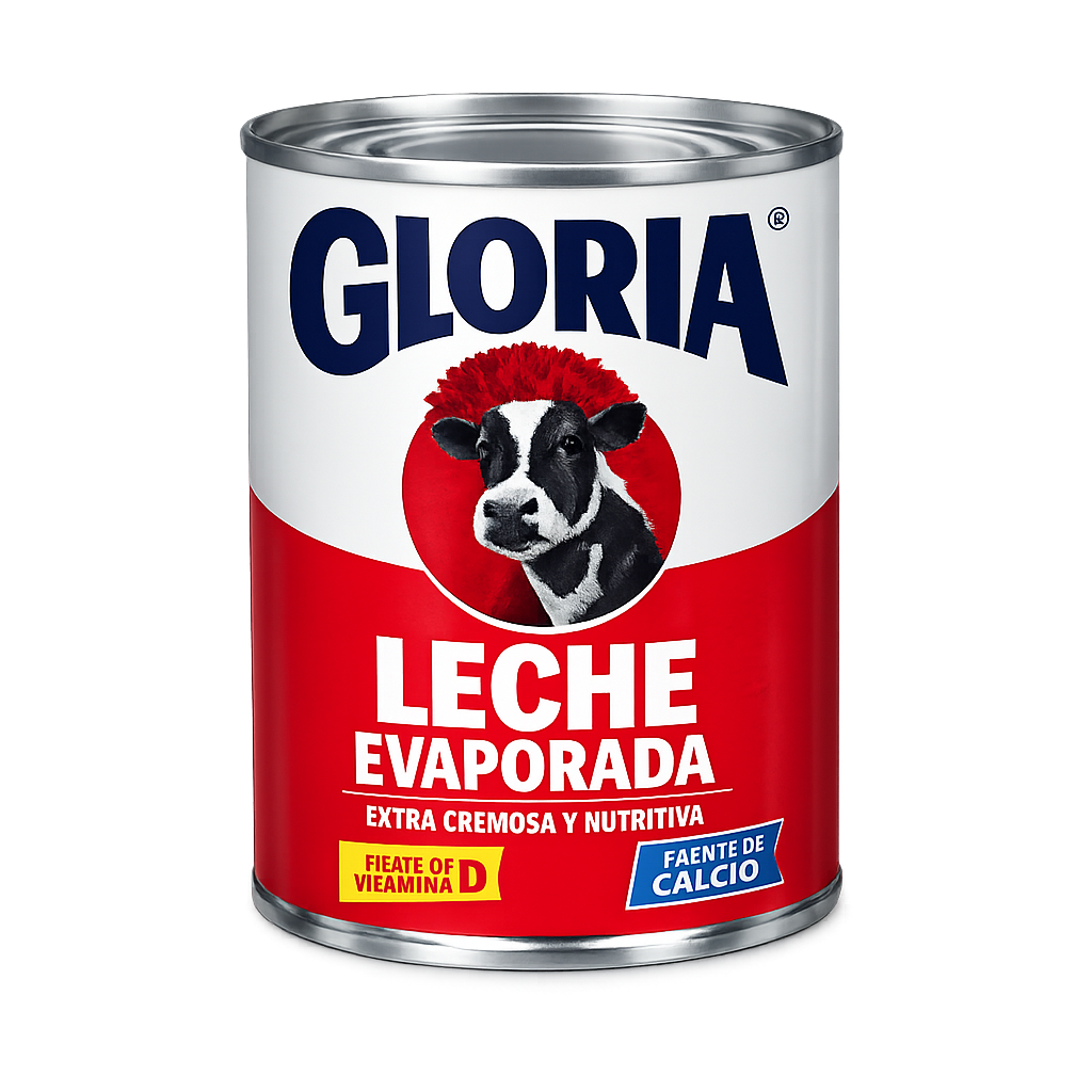 Leche Gloria evaporada