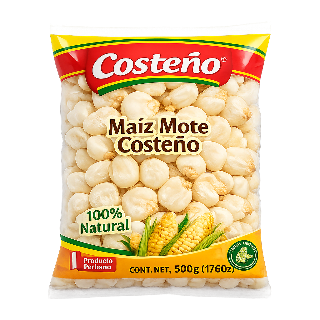 Maíz mote Costeño