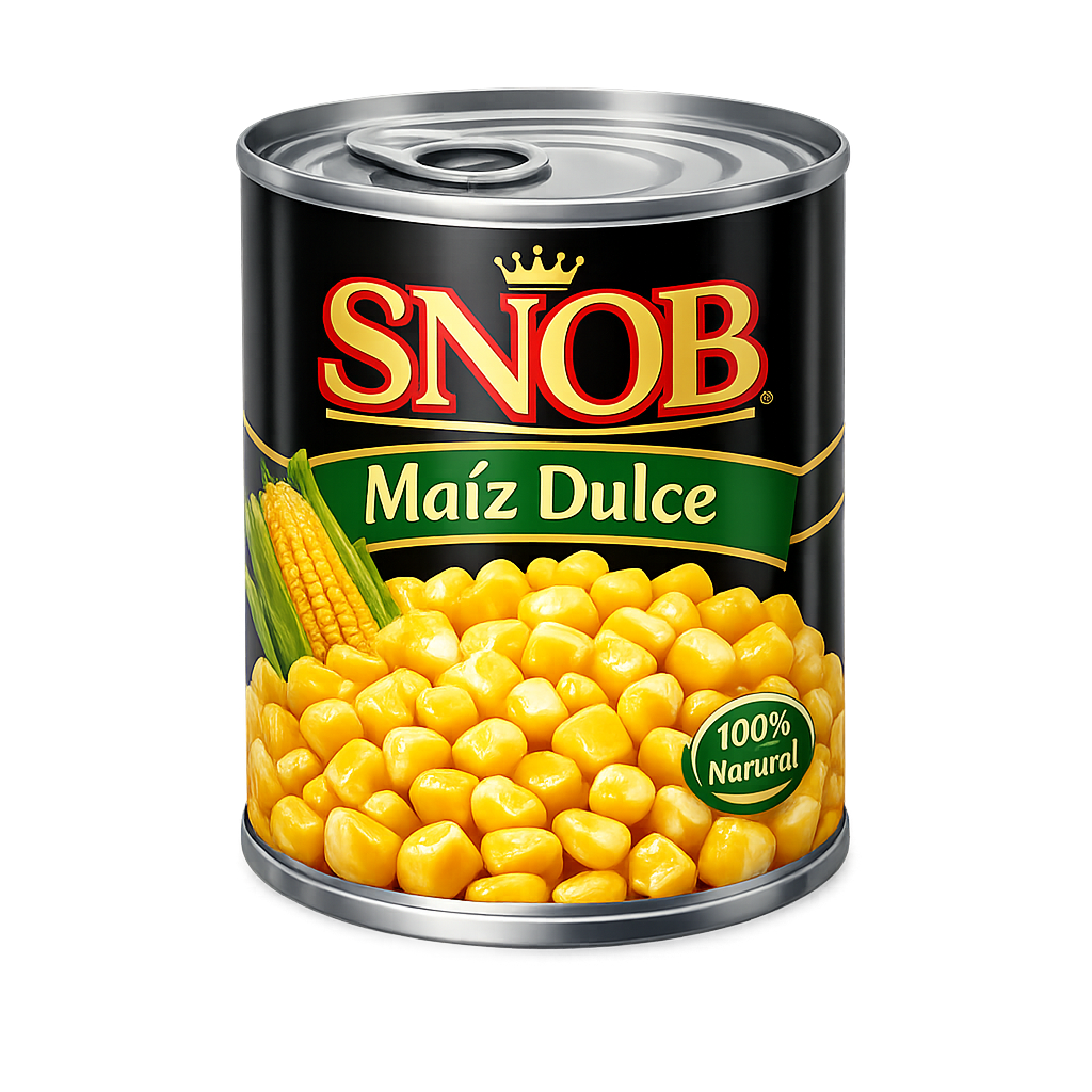 Maíz dulce SNOB lata