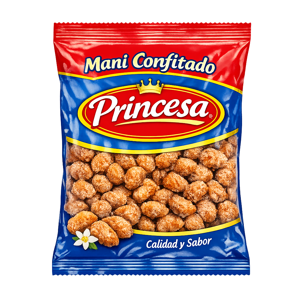 Maní confitado Princesa