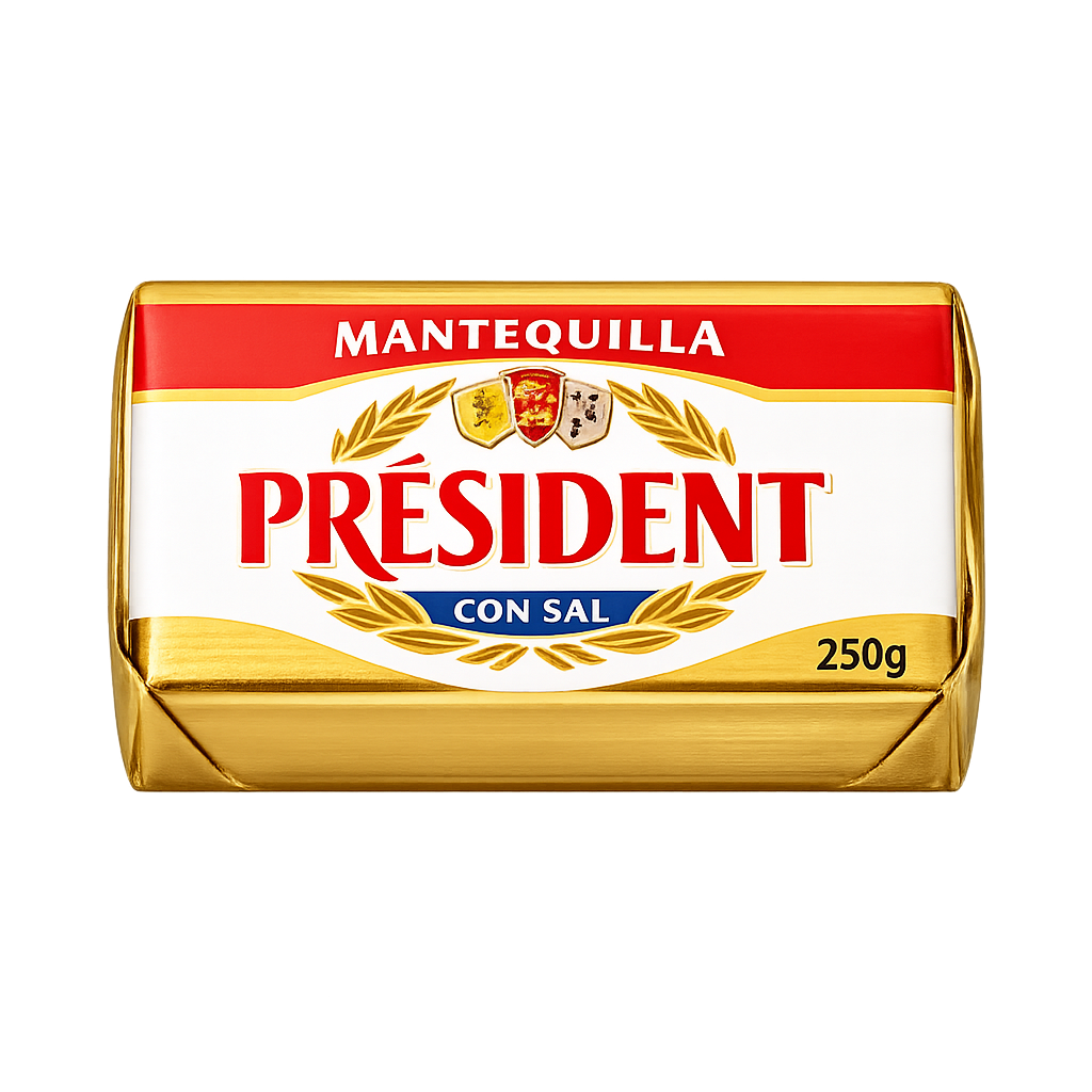 Mantequilla Président