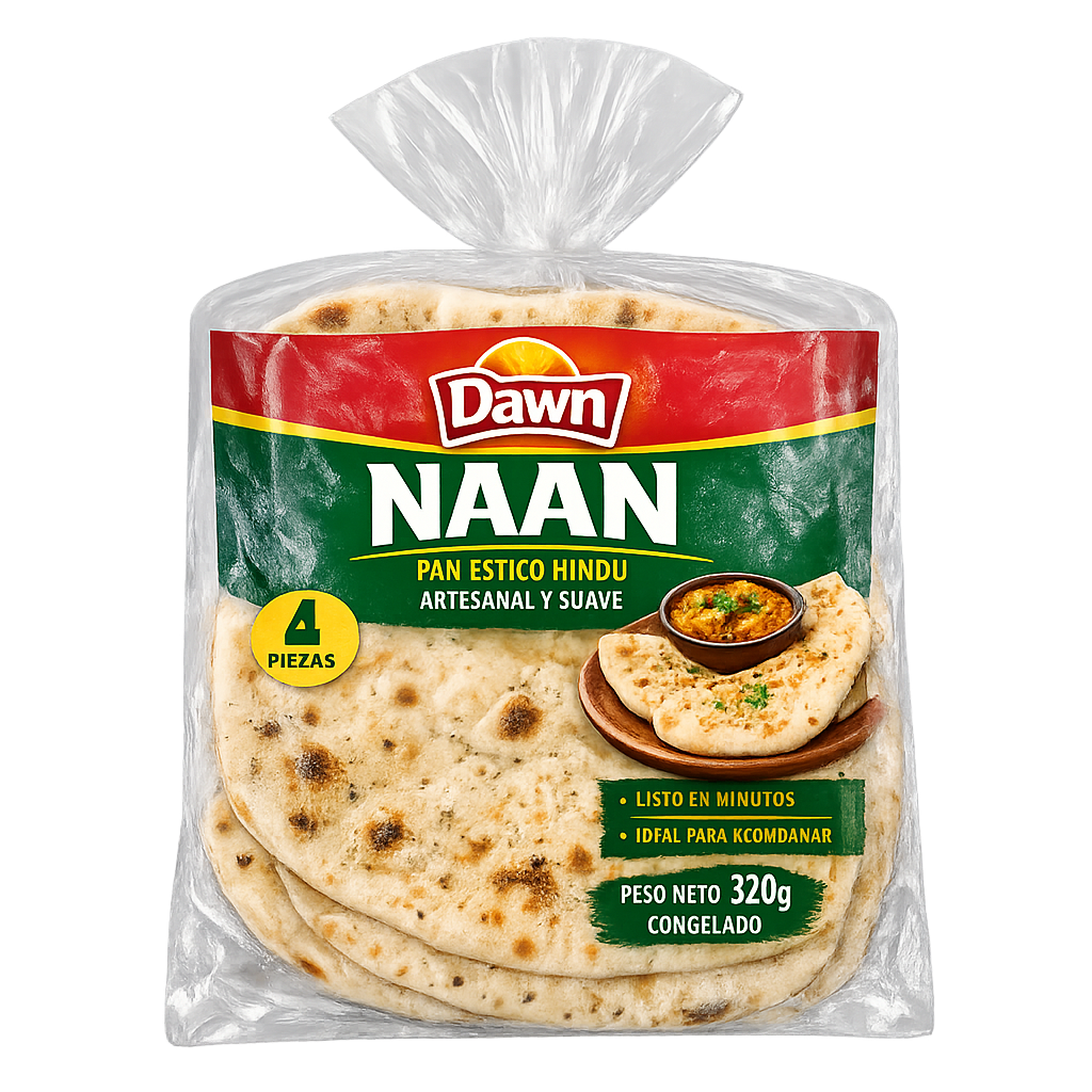 Naan congelado Dawn