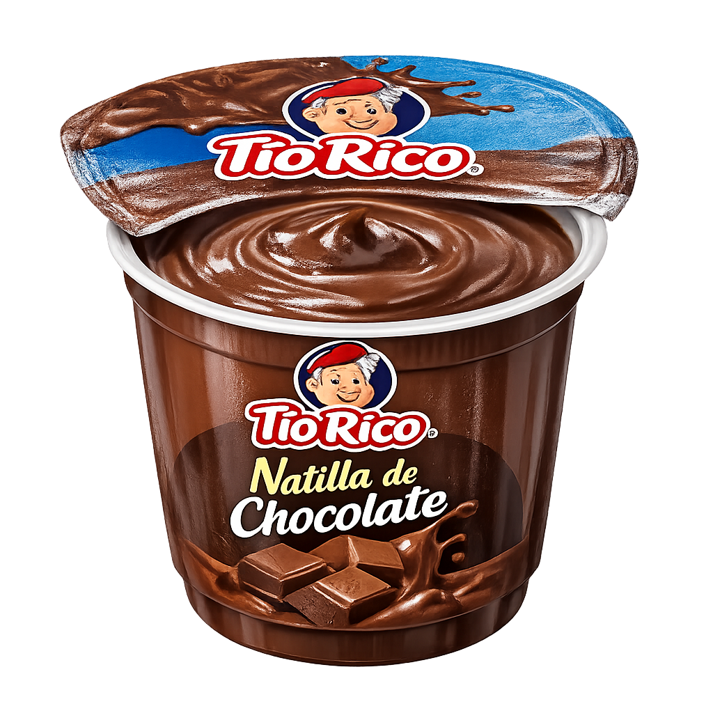Natilla de chocolate Tío Rico