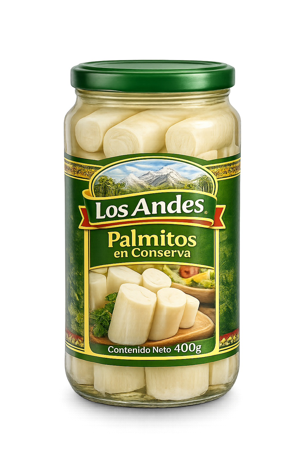 Palmitos en conserva Los Andes