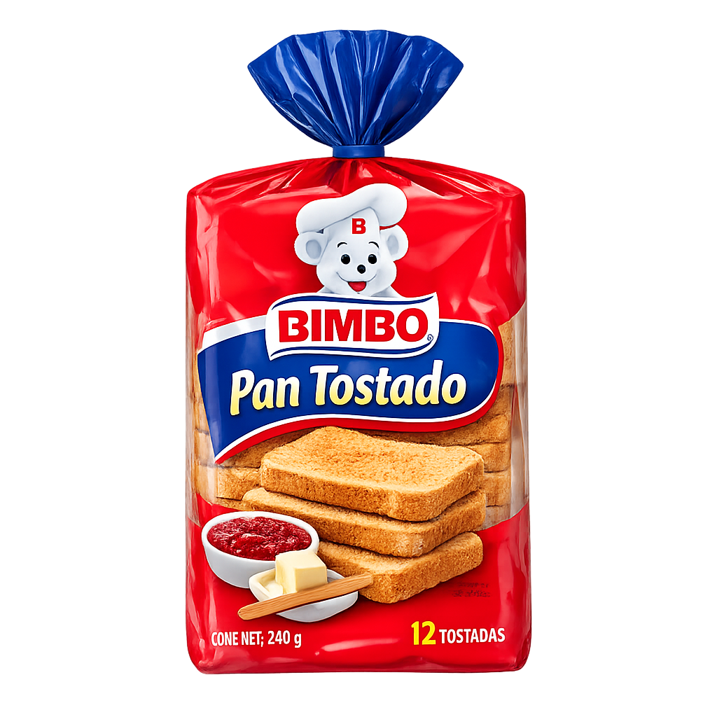Pan tostado Bimbo