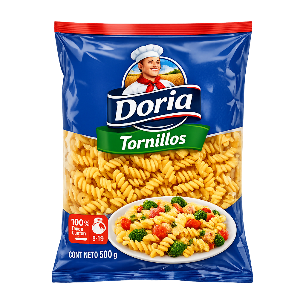 Pasta Doria Tornillos