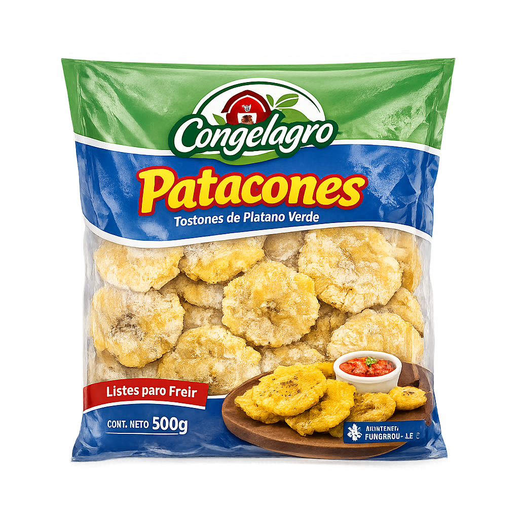 Patacones congelados Congelagro