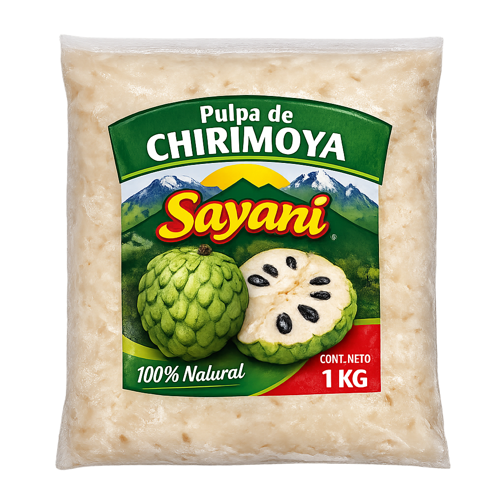 Pulpa chirimoya Sayani