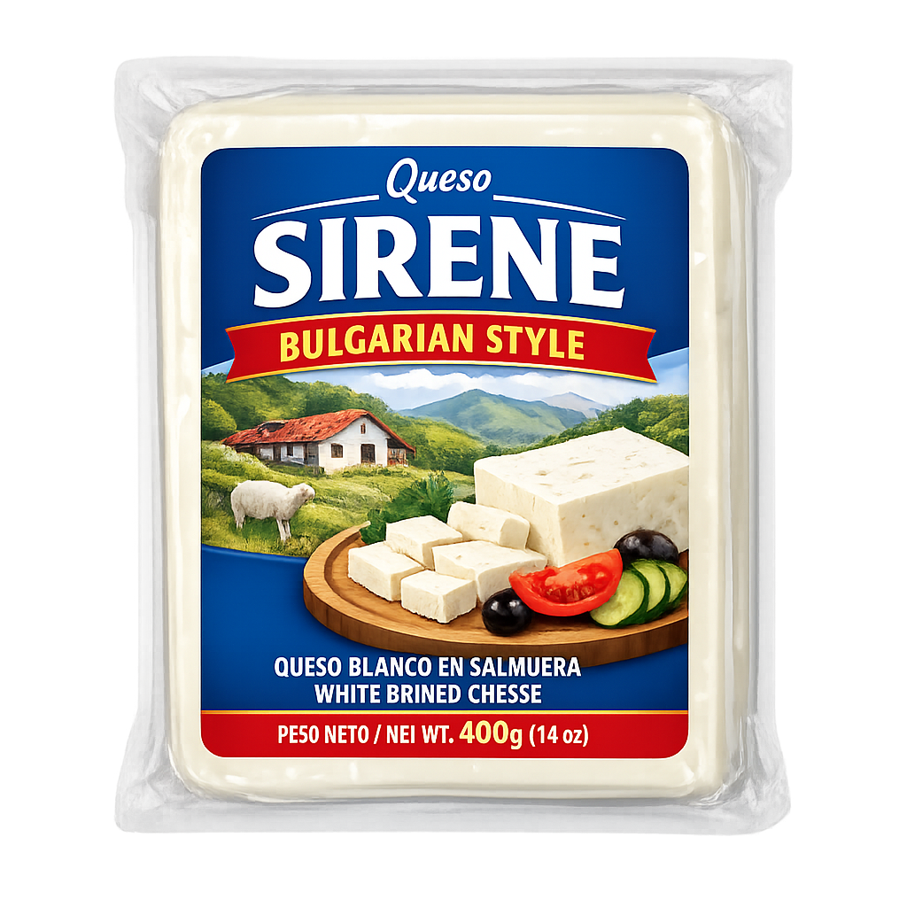 Queso Sirene Bulgarian Style