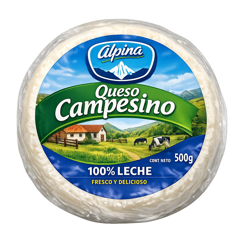 Queso campesino Alpina