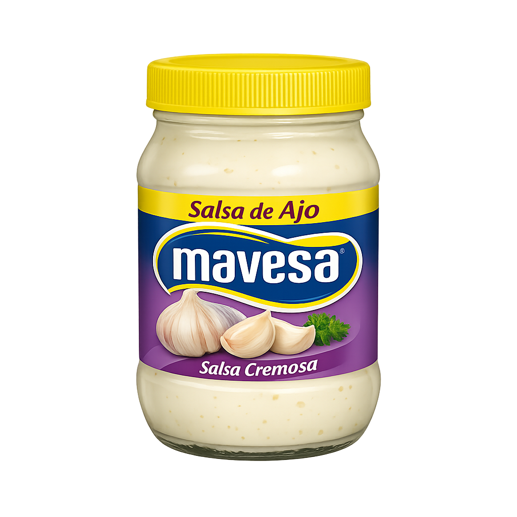 Salsa de ajo Mavesa