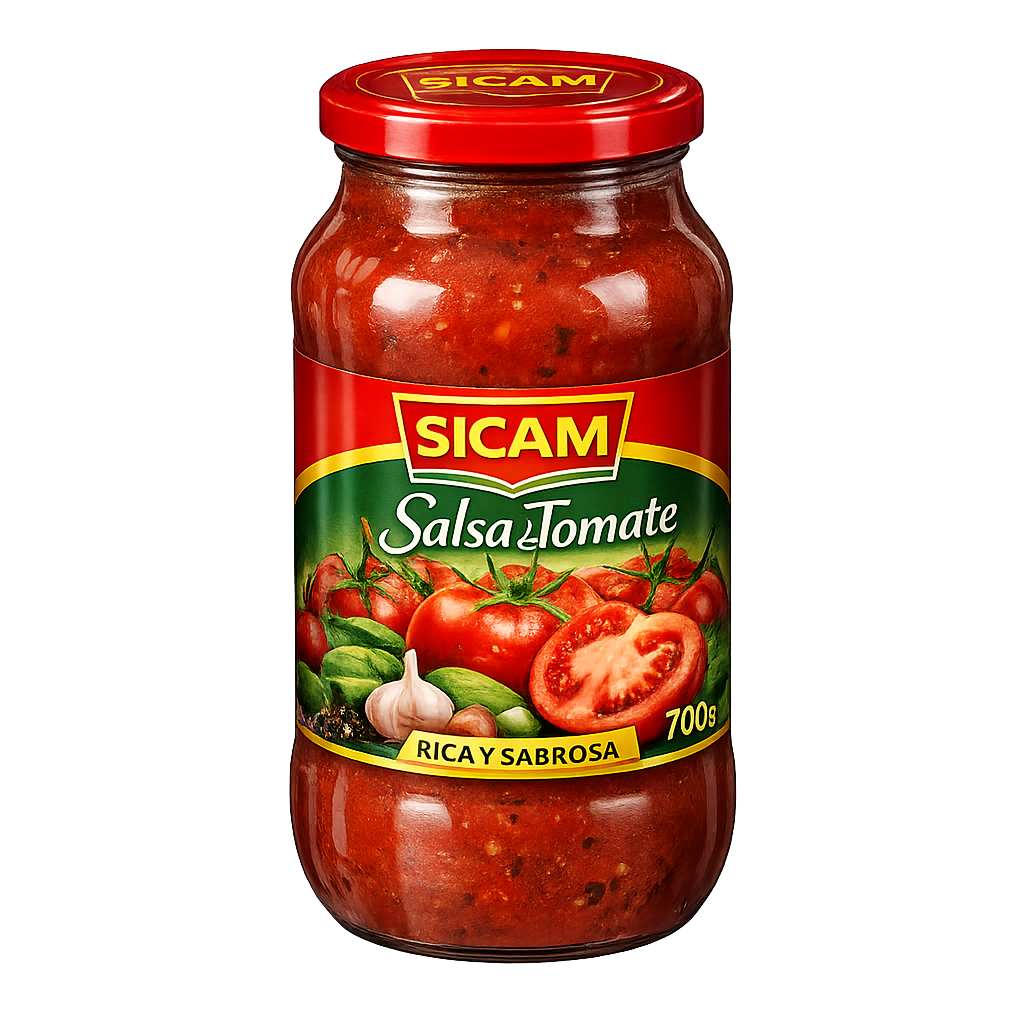 Salsa de tomate Sicam