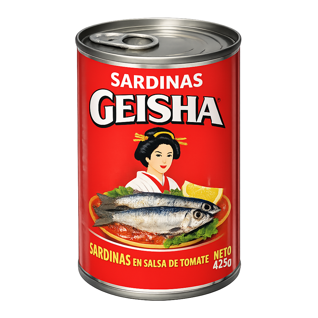 Sardinas Geisha