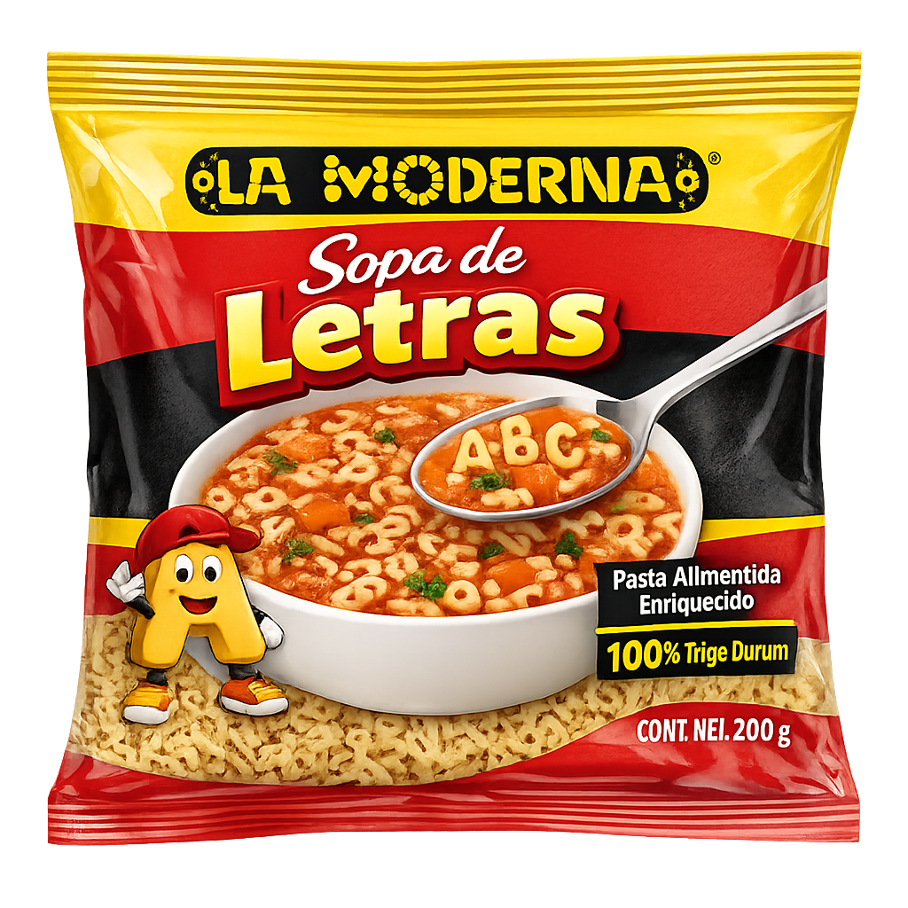 Sopa de letras La Moderna