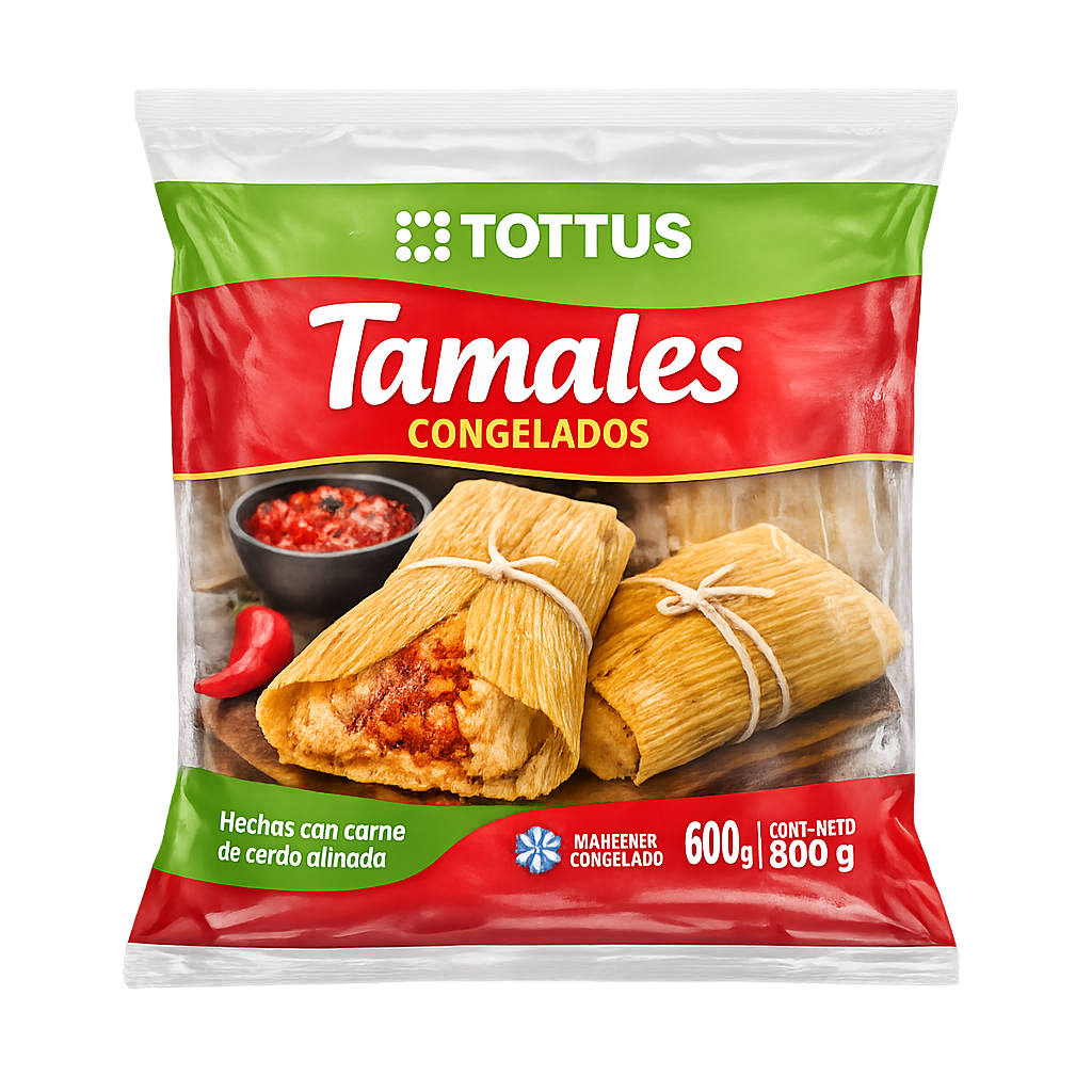 Tamales congelados Tottus