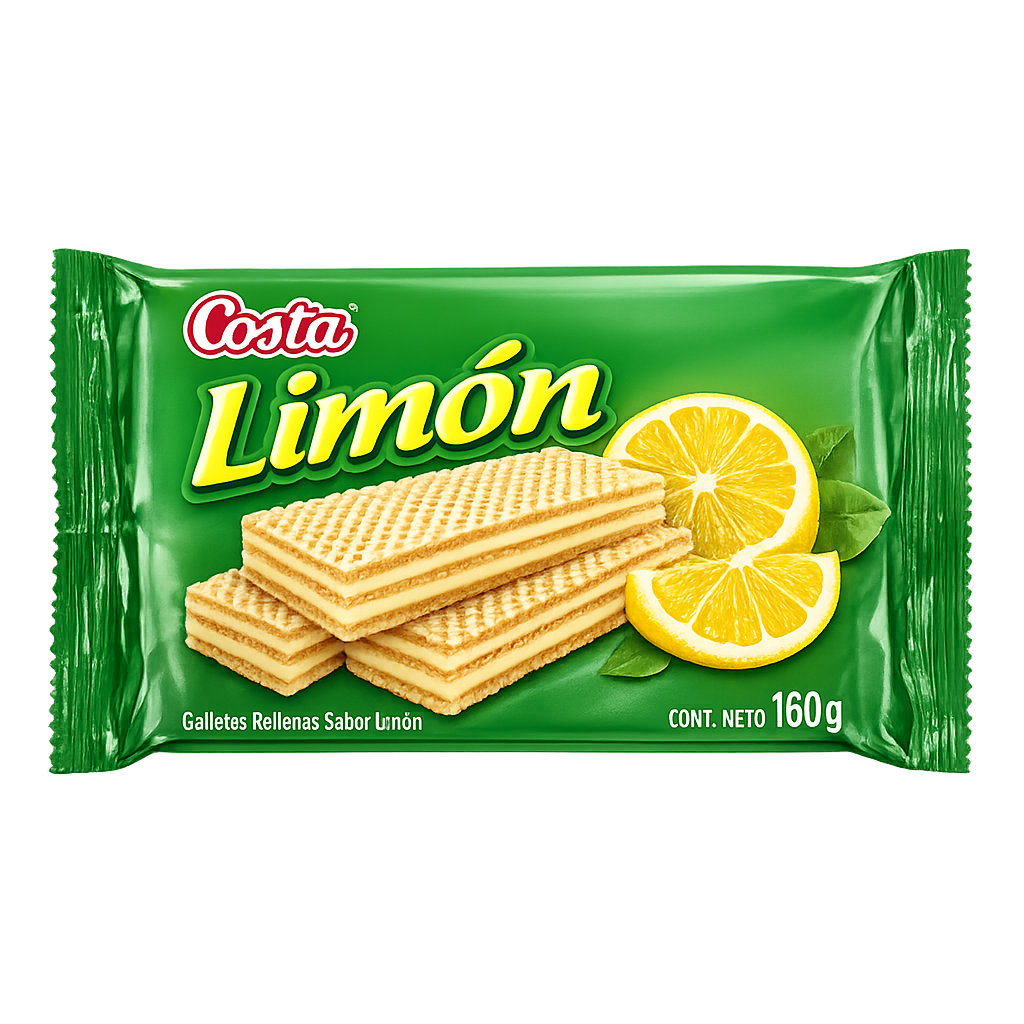 Wafer Costa limón